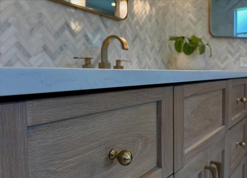 Home staging bathroom vanity in Jacksonville FL